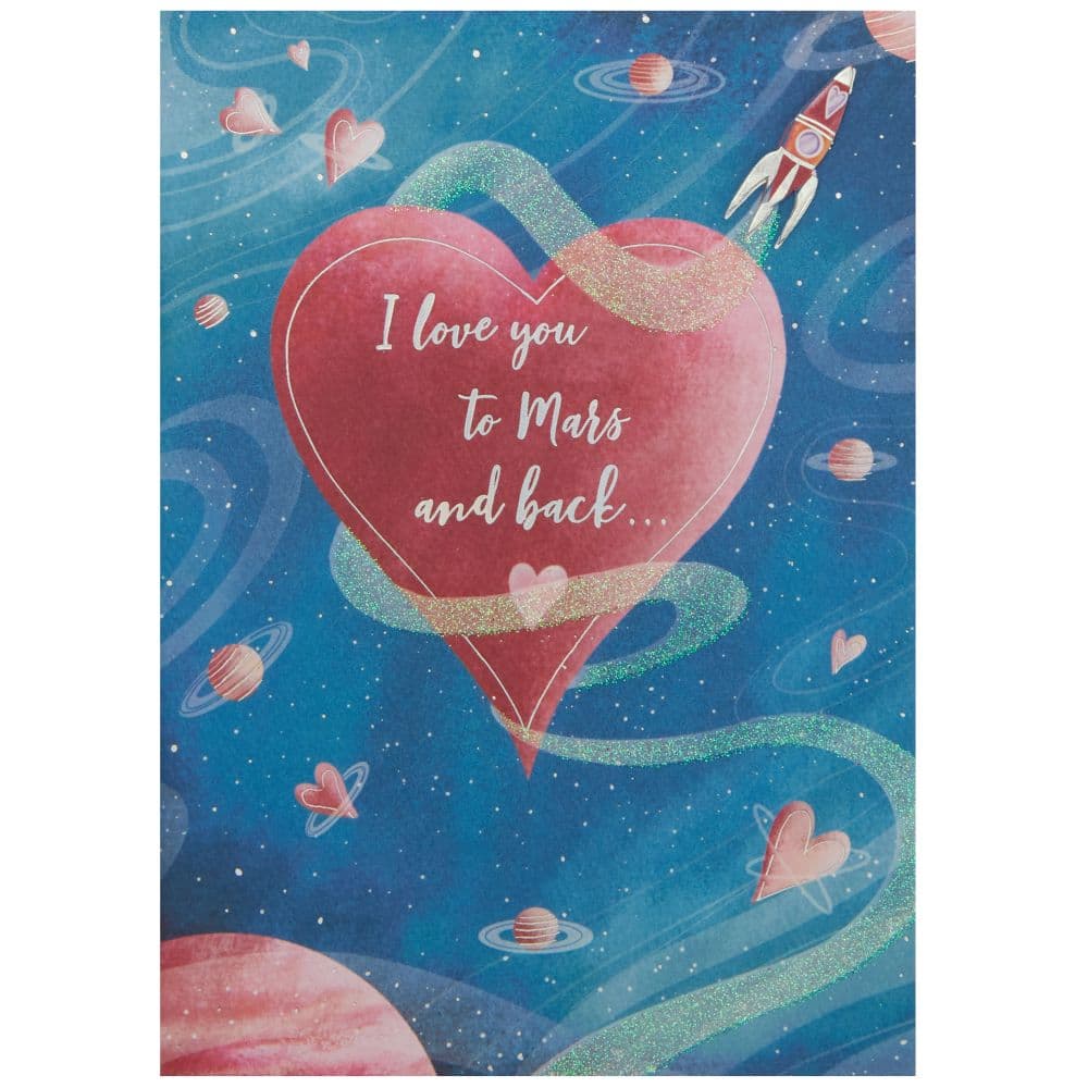 To Mars and Back Valentine&#39;s Day Card First Alternate Image width=&quot;1000&quot; height=&quot;1000&quot;