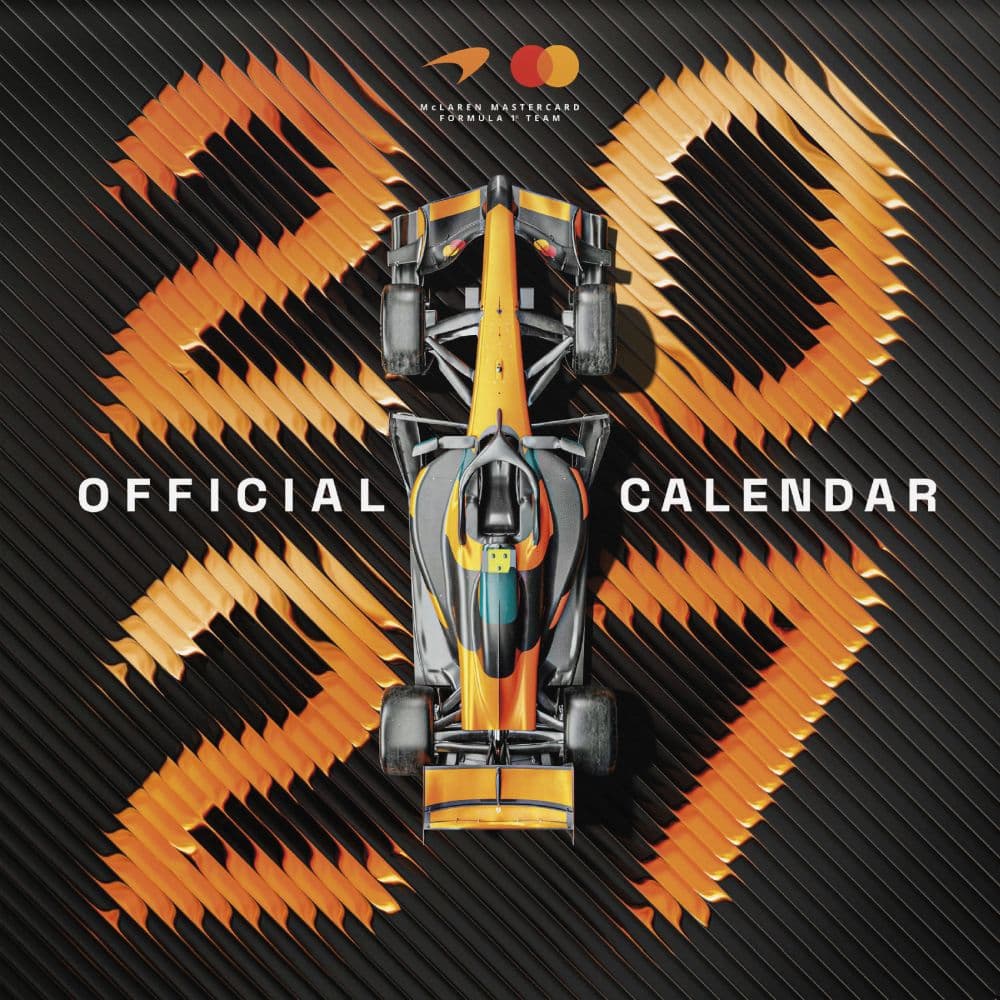 McLaren Racing 2027 Wall Calendar Main Product Image