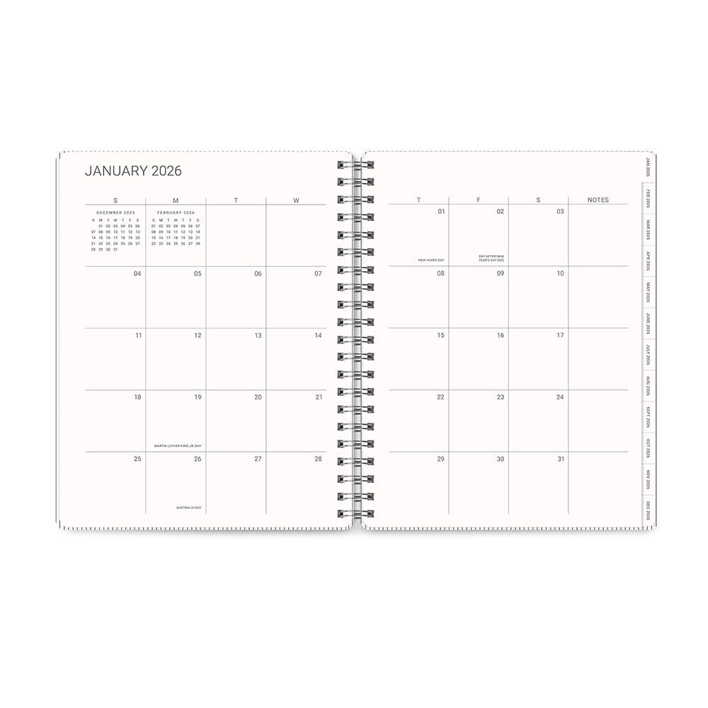 Midnight Black Baxter 2026 Planner Sixth Alternate Image