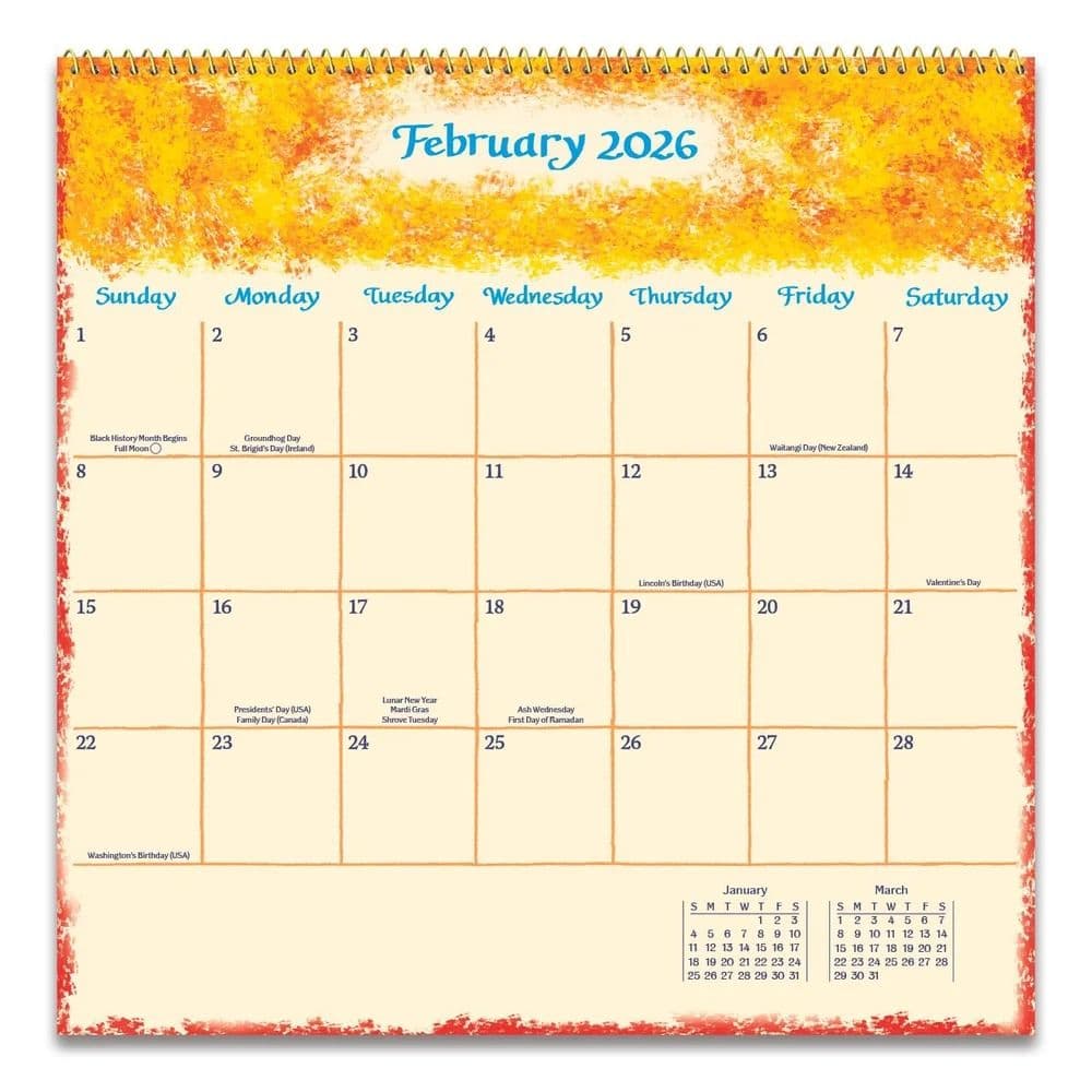 To My Son With Love 2026 Wall Calendar by Susan Polis Schutz Fifth Alternate Image