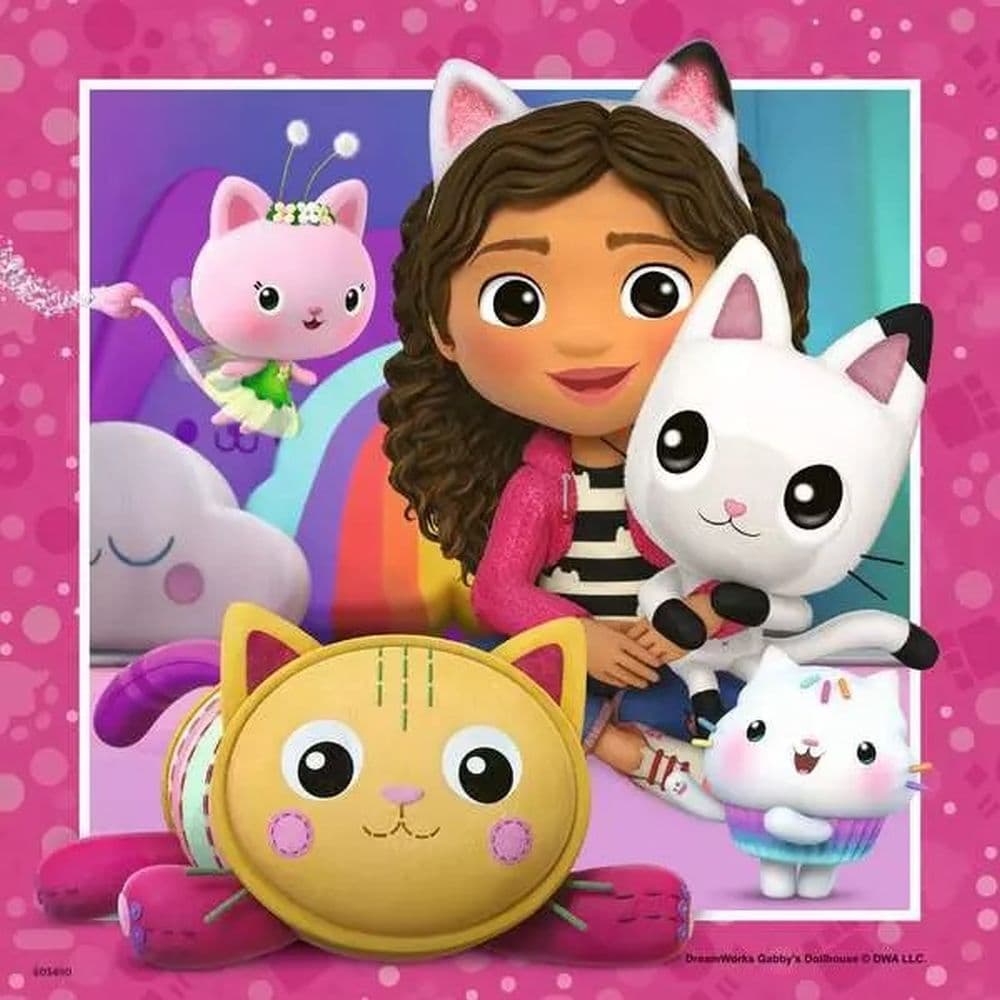Gabbys Dollhouse 3x49 Piece Puzzle Fourth Alternate Image