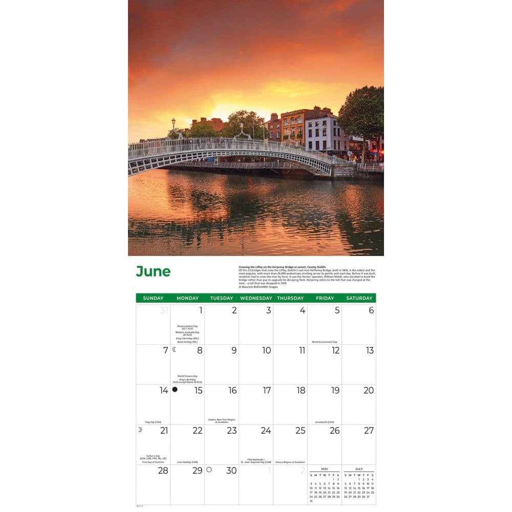Ireland 2026 Wall Calendar Third Alternate Image