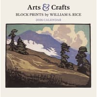 image William Seltzer Rice Arts and Crafts 2026 Wall Calendar Main Image