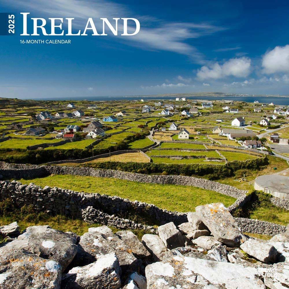 Ireland 2025 Wall Calendar  Main Image