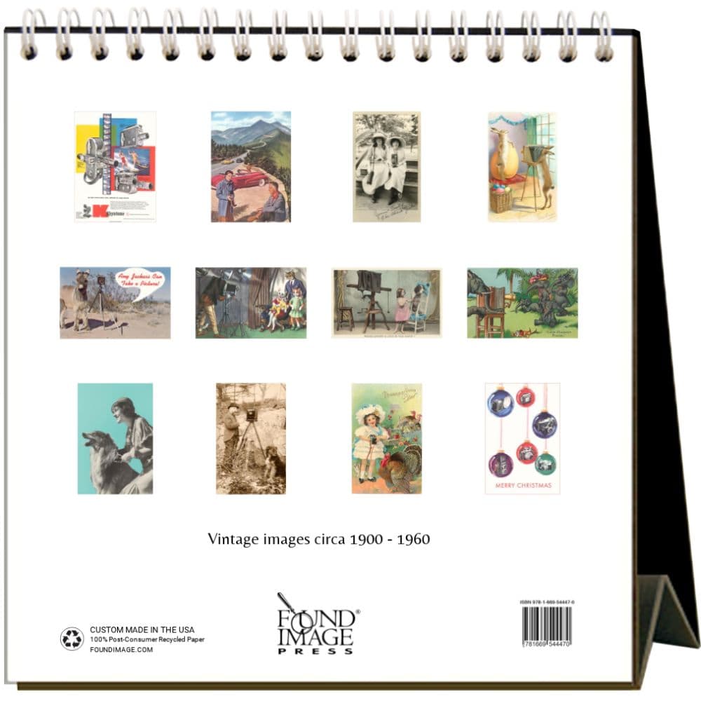 Cameras 2025 Easel Desk Calendar First Alternate Image width="1000" height="1000"