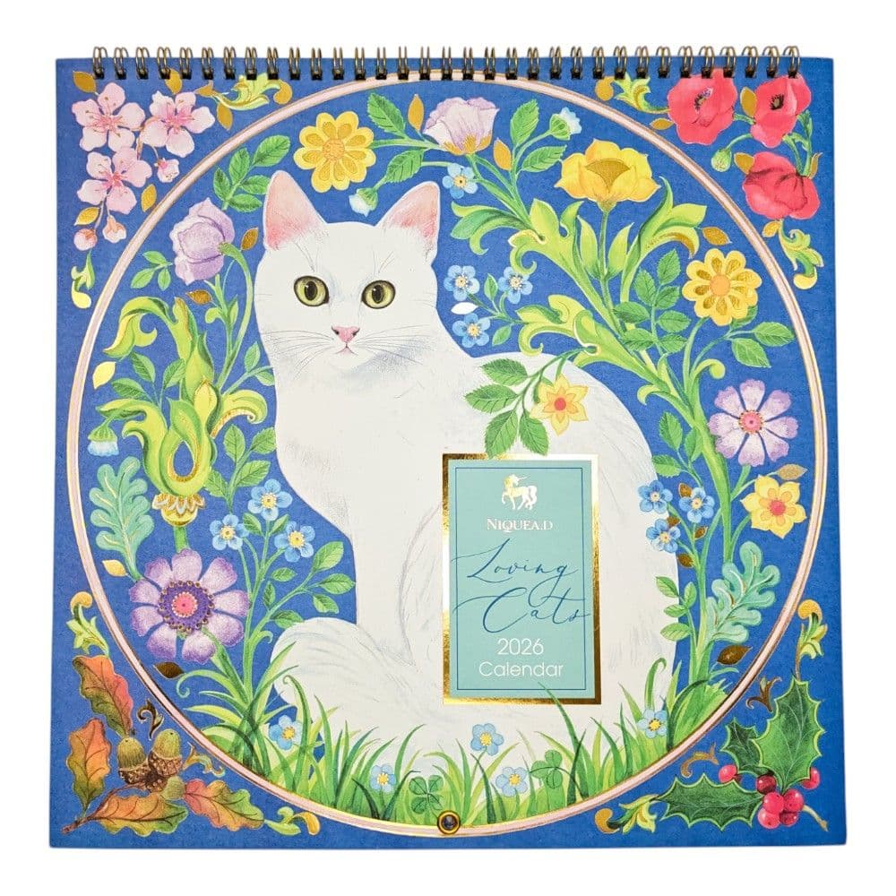 image Loving Cats 2026 Spiral Wall Calendar Main Product Image