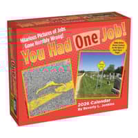 image You Had One Job 2026 Desk Calendar Main Product Image