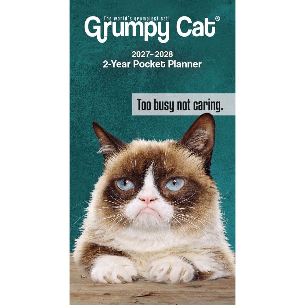 Grumpy Cat 2027 2 Year Pocket Planner Main Product Image