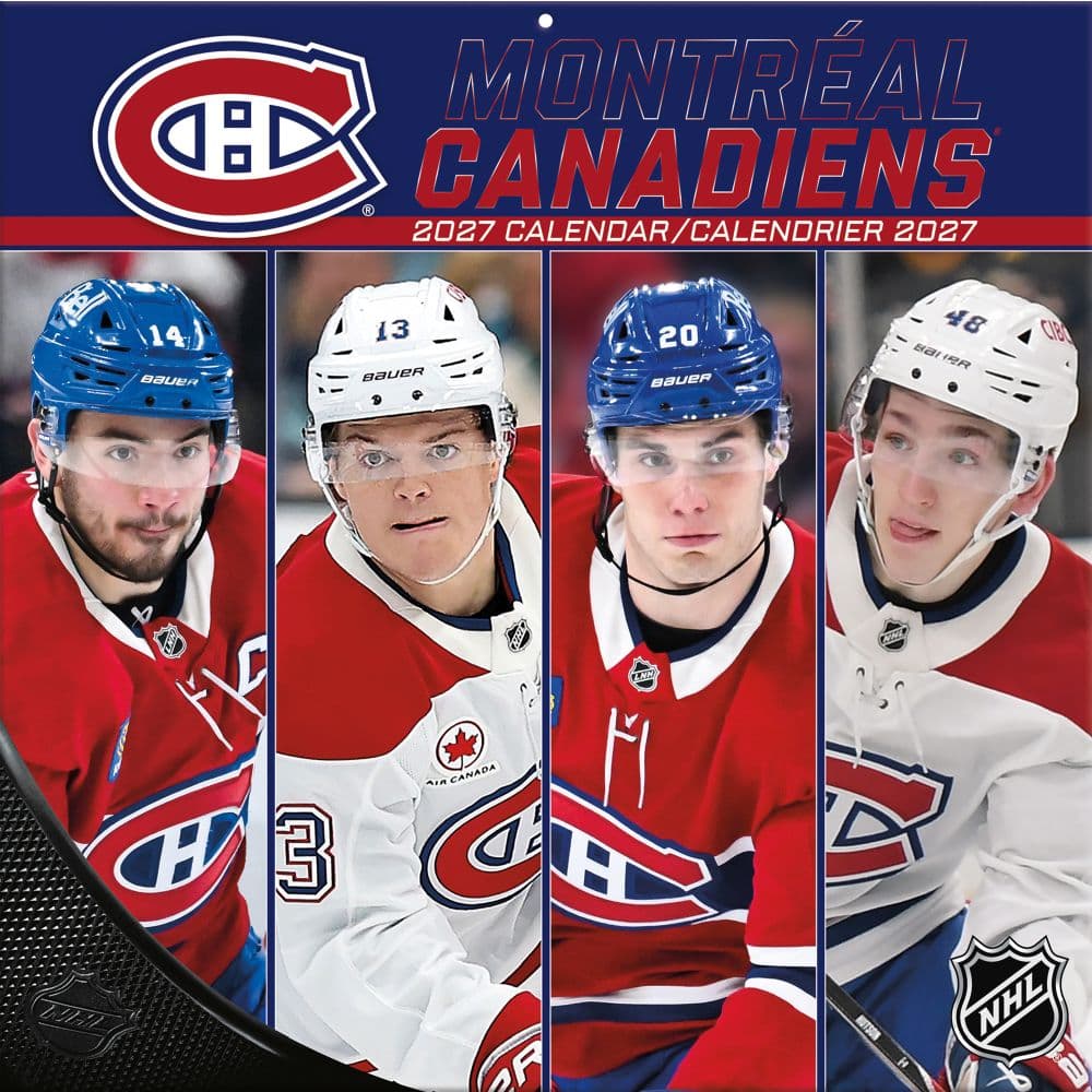 image NHL Montreal Canadiens 2027 Mini Wall Calendar