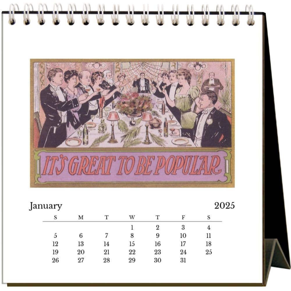 Words to Live By 2025 Easel Desk Calendar Second Alternate Image width="1000" height="1000"