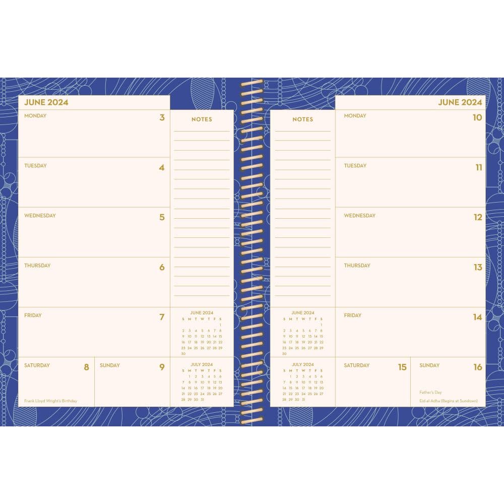 Frank Lloyd Wright 2024 Planner