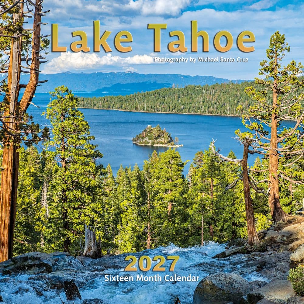 Lake Tahoe 2027 Wall Calendar Main Product Image