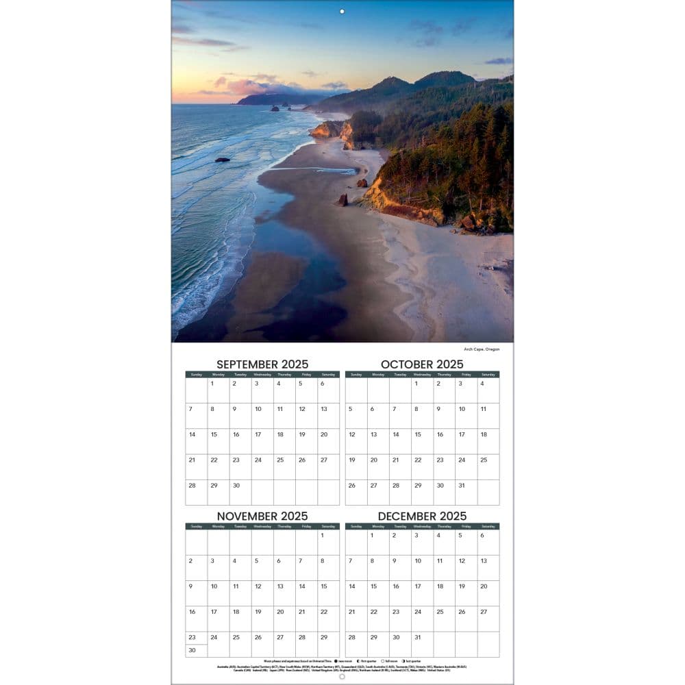 Pacific Northwest Photo 2026 Wall Calendar_ALT2