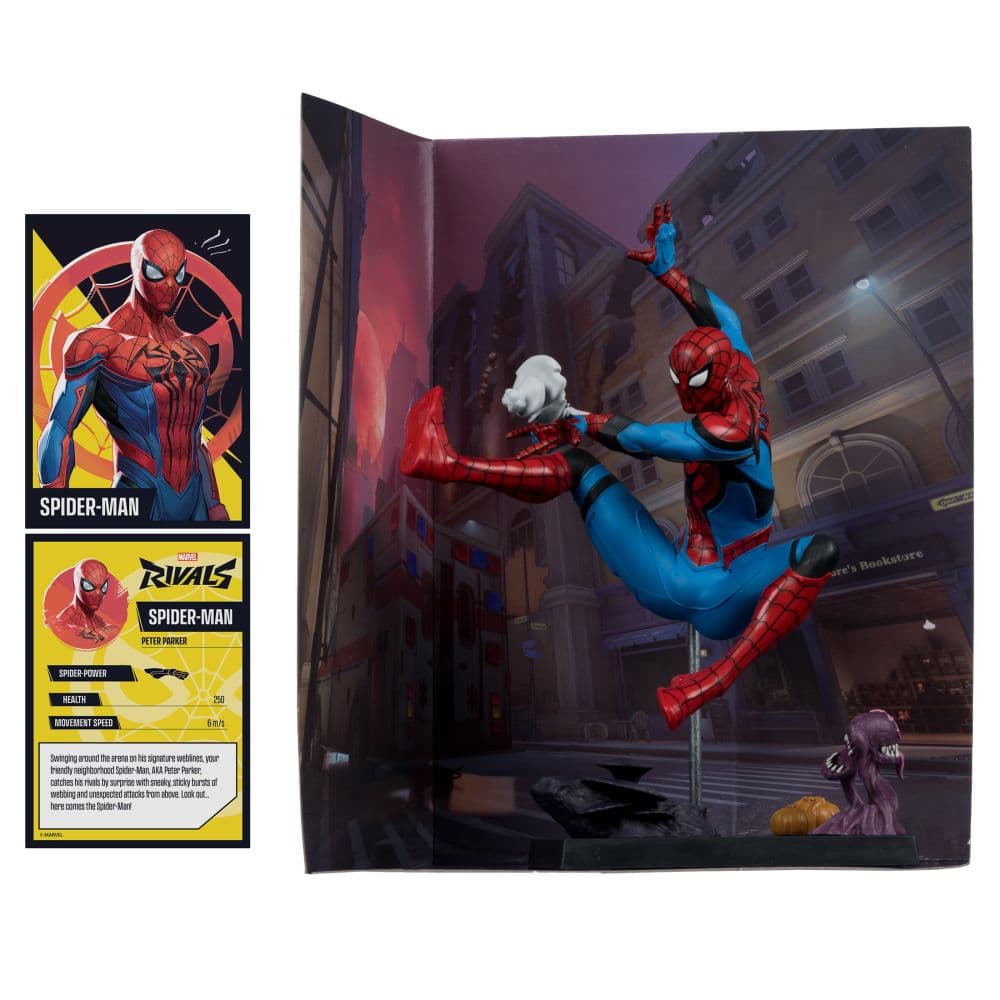 Marvel Rivals Gamerverse 1:6 Spider-Man Posed Figure Eighth Alternate Image