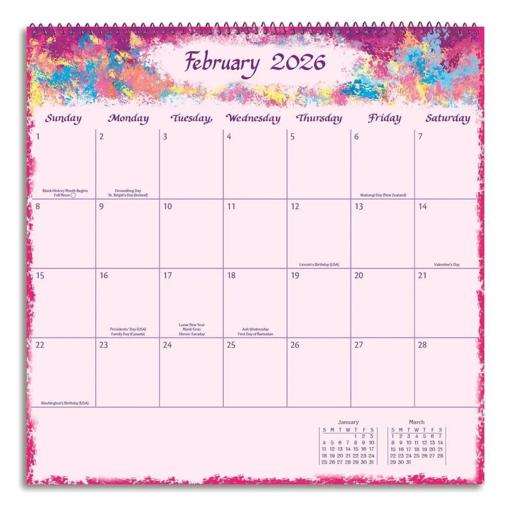 My Daughter I Couldn't Be More Proud Of You 2026 Wall Calendar Fifth Alternate Image