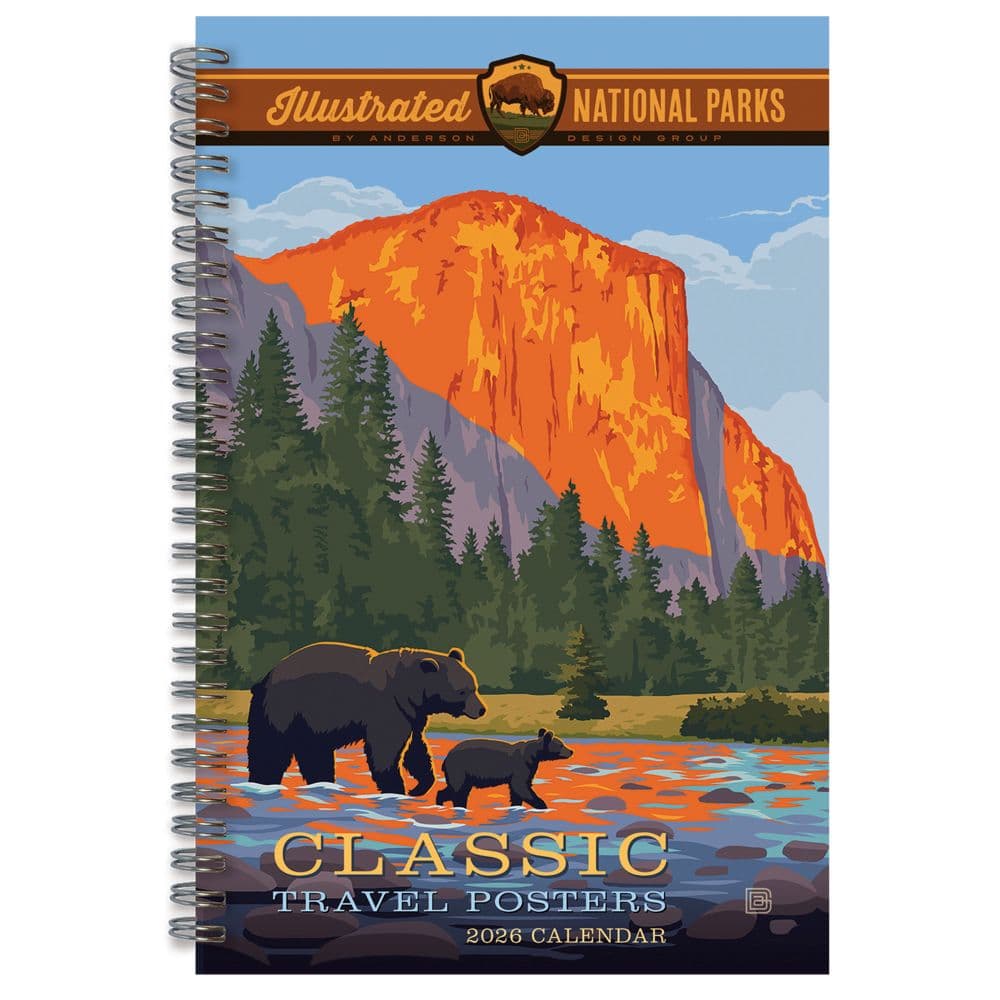 National Parks Classic Posters 2026 Engagement Planner_Main Image