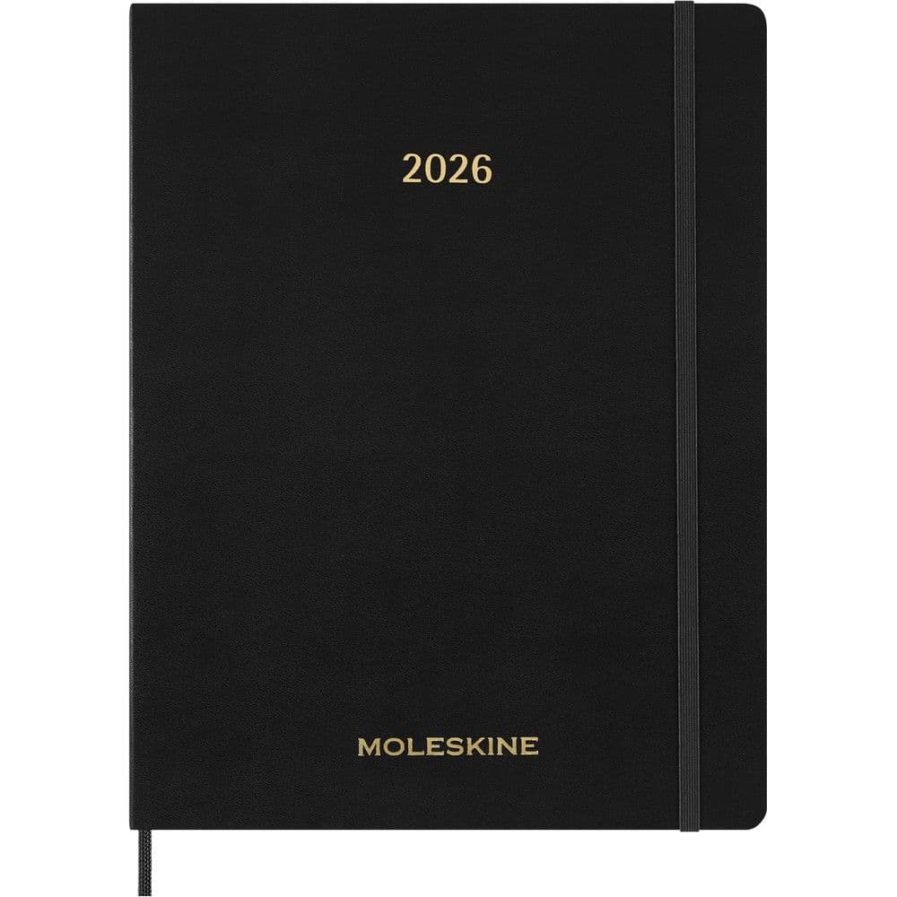 Black 2026 Weekly Planner Calendars
