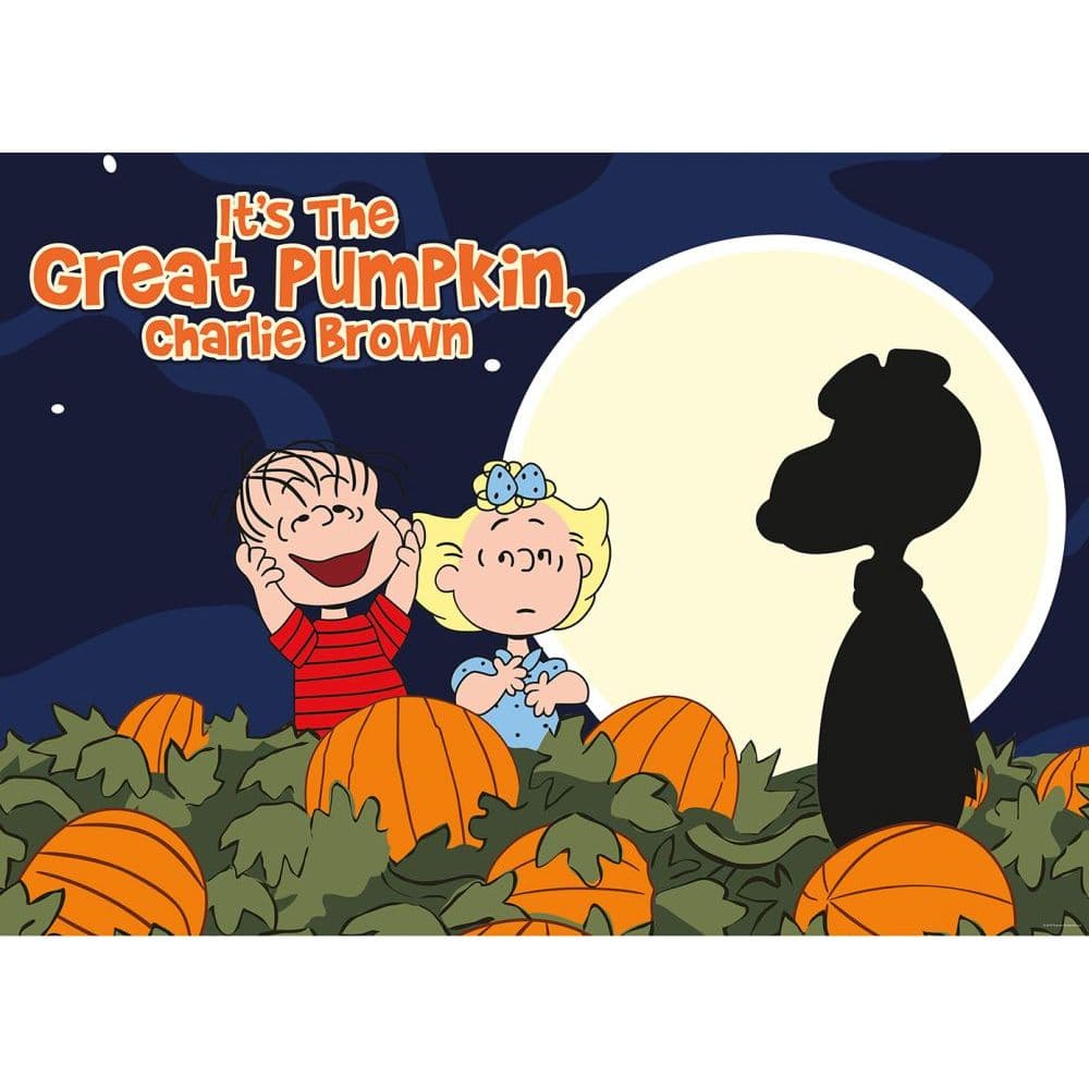 Peanuts Great Pumpkin 1000 Piece Puzzle - Calendars.com