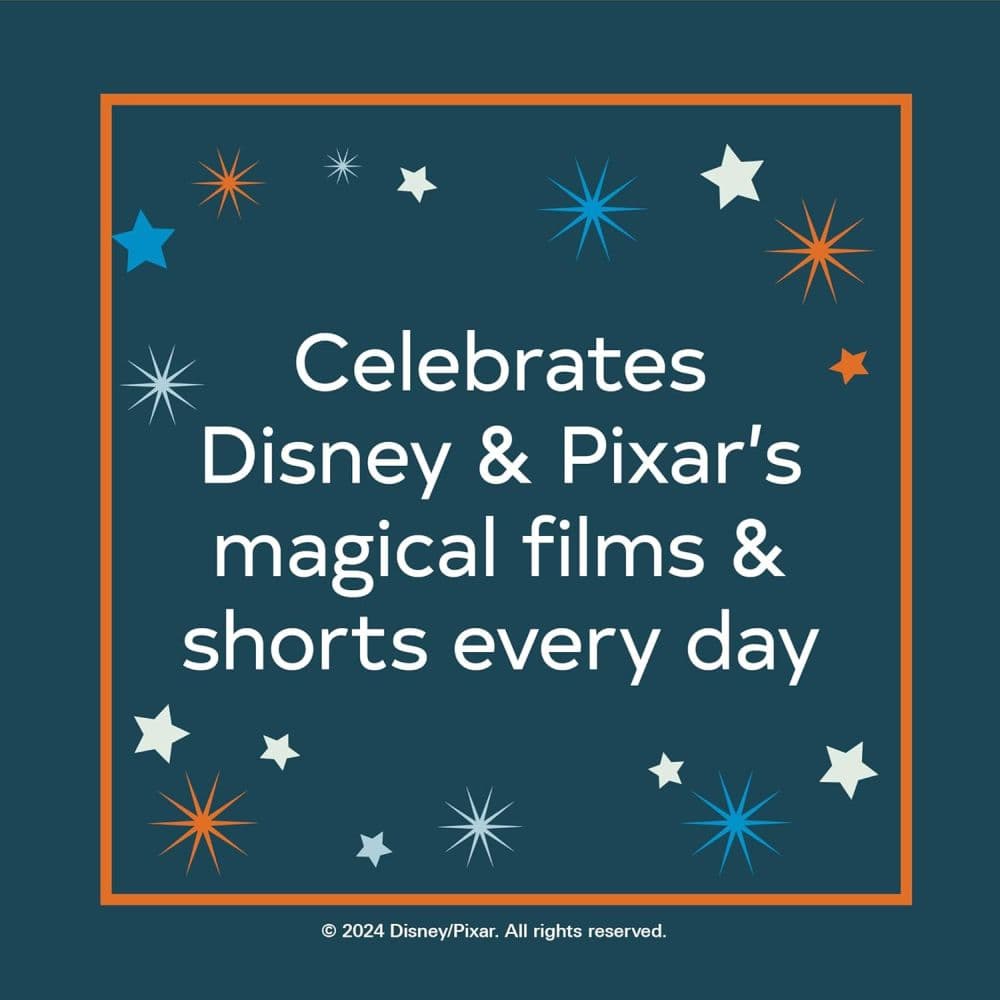 Disney A Year of Animation 2025 Desk Calendar Tenth Alternate Image width=&quot;1000&quot; height=&quot;1000&quot;