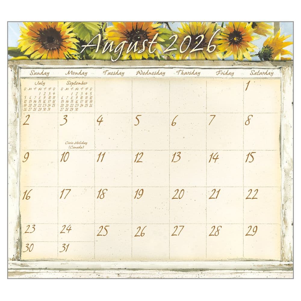 Life Itself by John Rossini 2026 Wall Calendar Third Alternate Image
