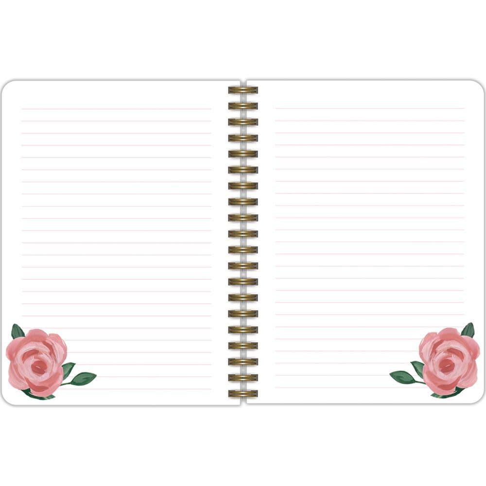 Sophisticated Florals Elements Spiral Journal by Eliza Todd