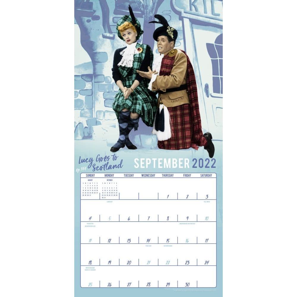 I Love Lucy 2022 Wall Calendar - Calendars.com