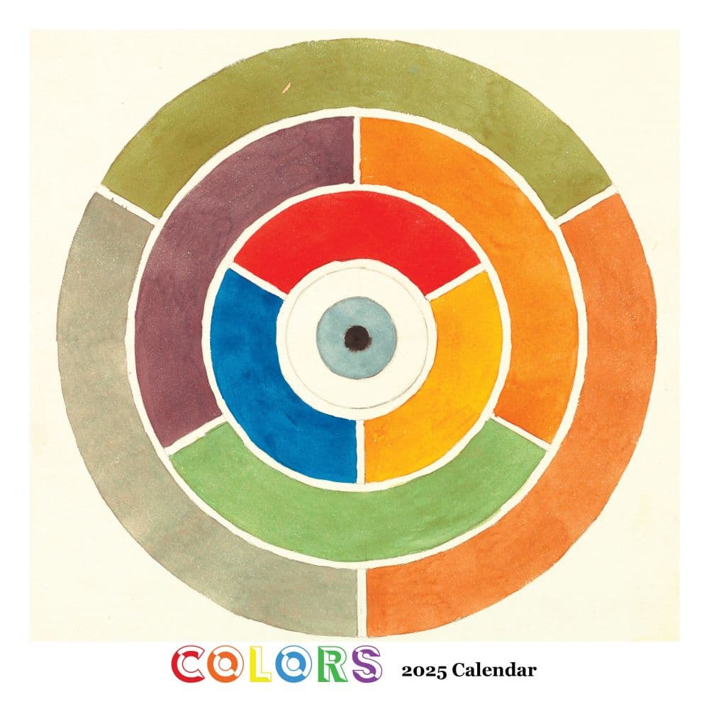 Colors Square 2025 Wall Calendar Main Image