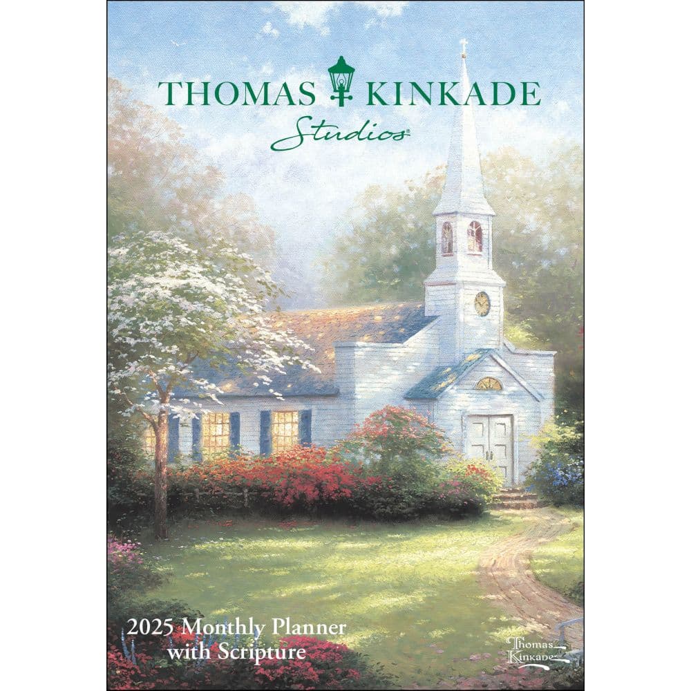 Thomas Kinkade Scripture 2025 Monthly Planner