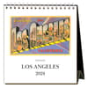 image Los Angeles Nostalgic 2024 Easel Desk Calendar Main Product Image width=&quot;1000&quot; height=&quot;1000&quot;