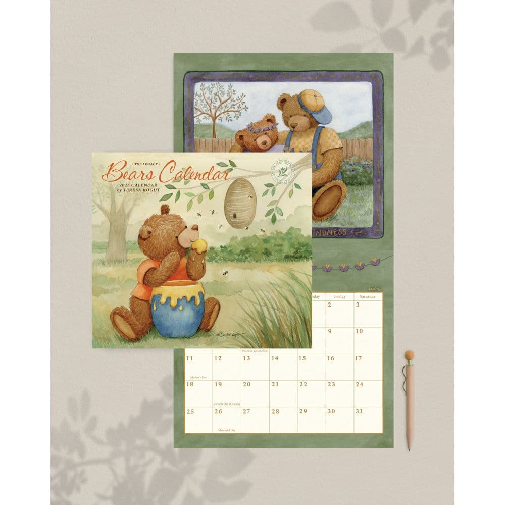 Bears 2025 Wall Calendar Third Alternate Image width=&quot;1000&quot; height=&quot;1000&quot;