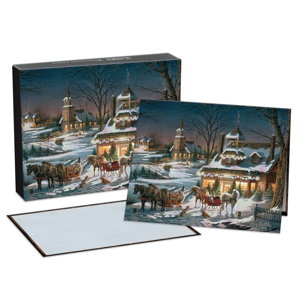 image Evening Rehearsal Boxed Christmas Cards by Terry Redlin Main Product Image