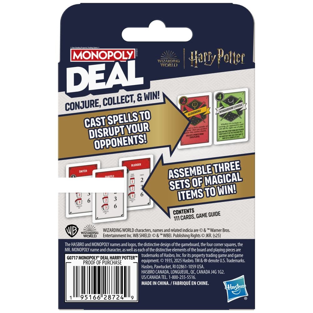 Monopoly Deal Harry Potter First Alternate Image