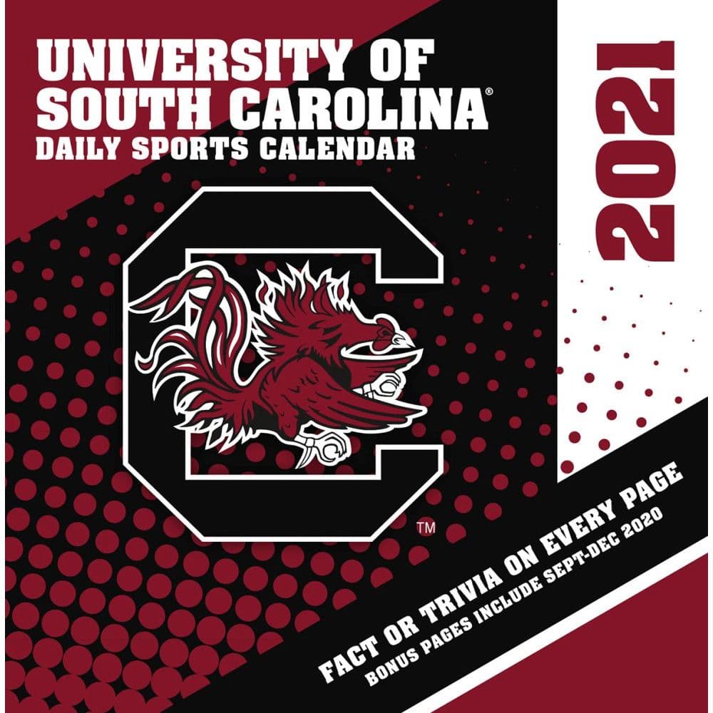 University Of South Carolina Academic Calendar 2023 24 South Carolina Gamecocks Desk Calendar