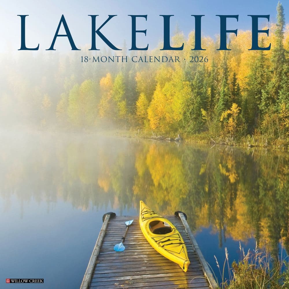 Lake Life 2026 Wall Calendar  Main Image