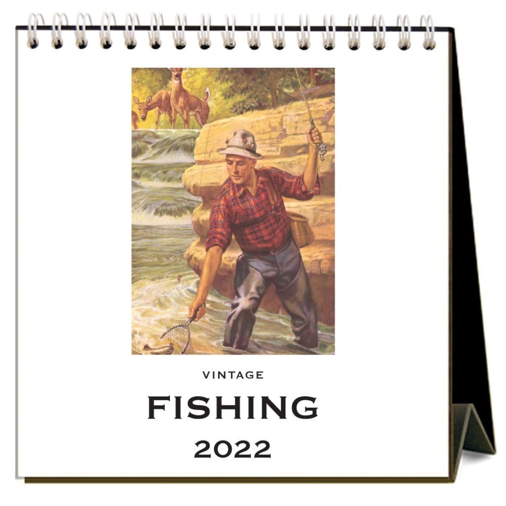 Fishing 2022 Desk Calendar - Calendars.com