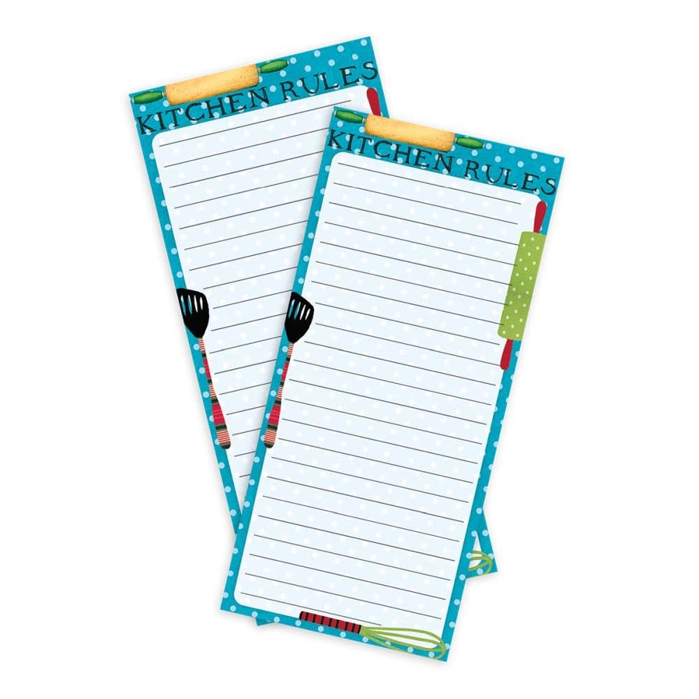 Kitchen Rules Mini List Pad by Susan Winget Main Image