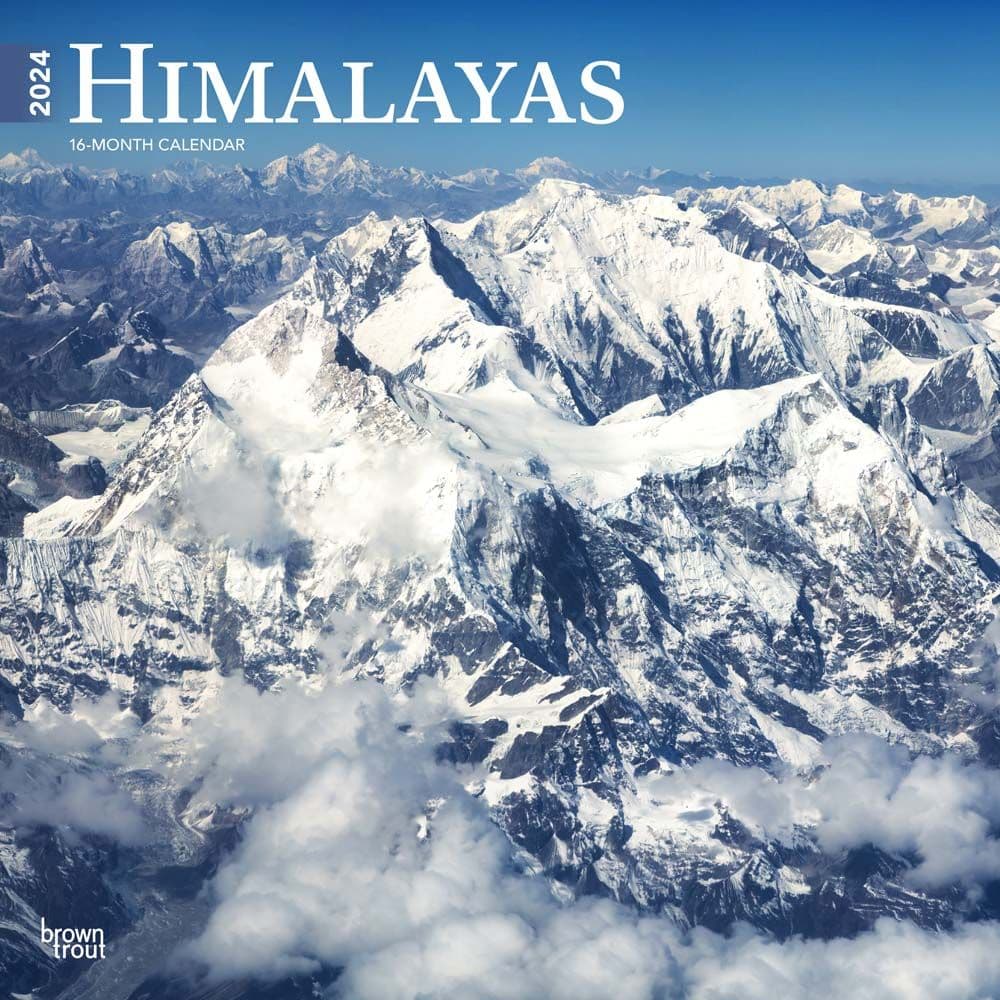Himalayas 2024 Wall Calendar Main Product Image width=&quot;1000&quot; height=&quot;1000&quot;