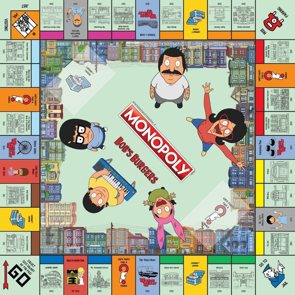 Bobs Burgers Monopoly Alternate Image 2