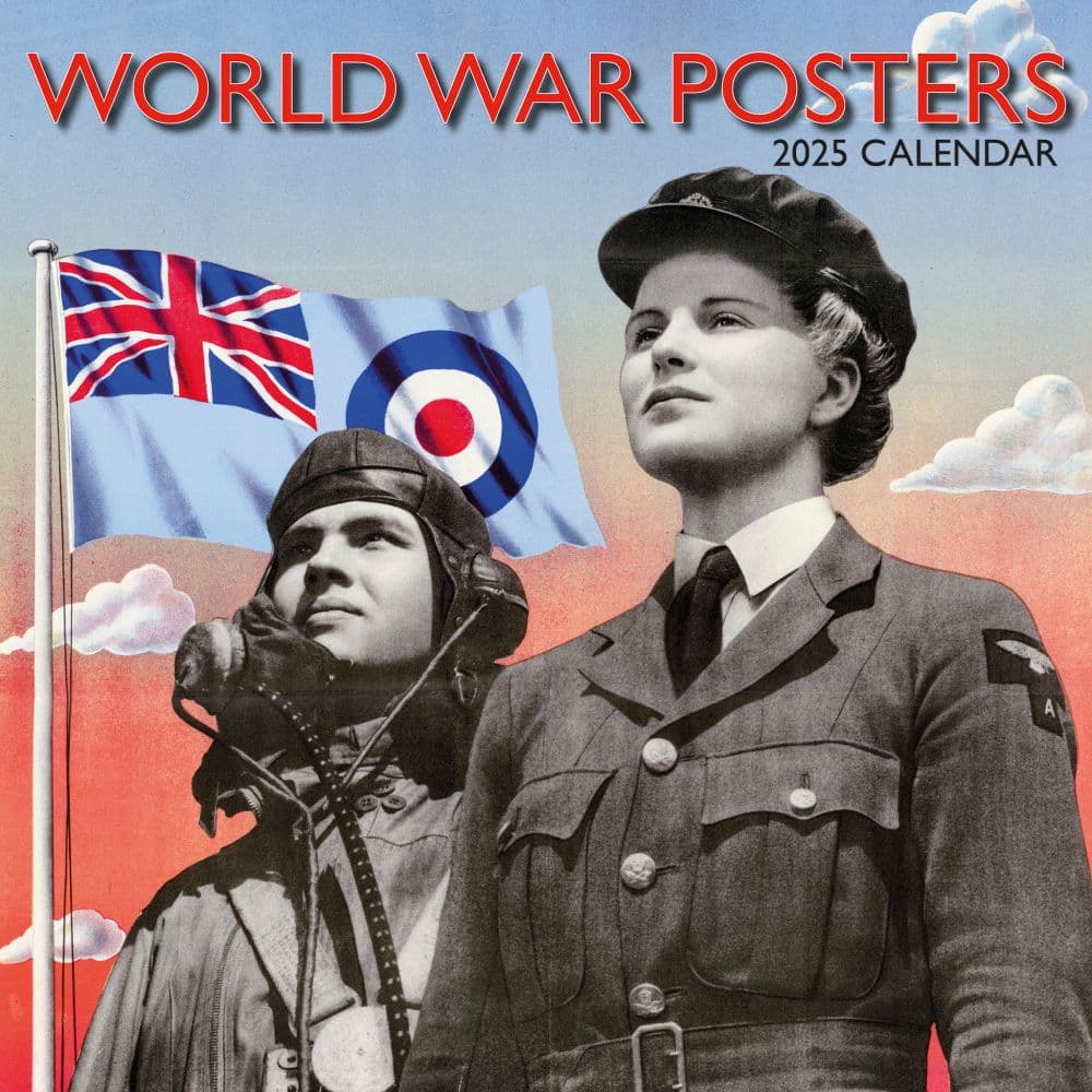 World War Posters 2025 Wall Calendar Main Product Image width=&quot;1000&quot; height=&quot;1000&quot;