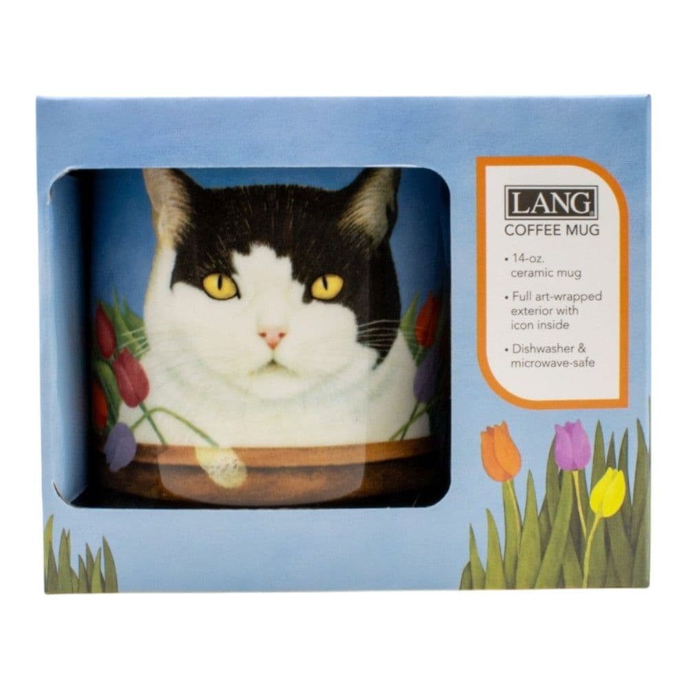 American Cat by Lowell Herrero Coffee Mug Fourth  Alternate Image
