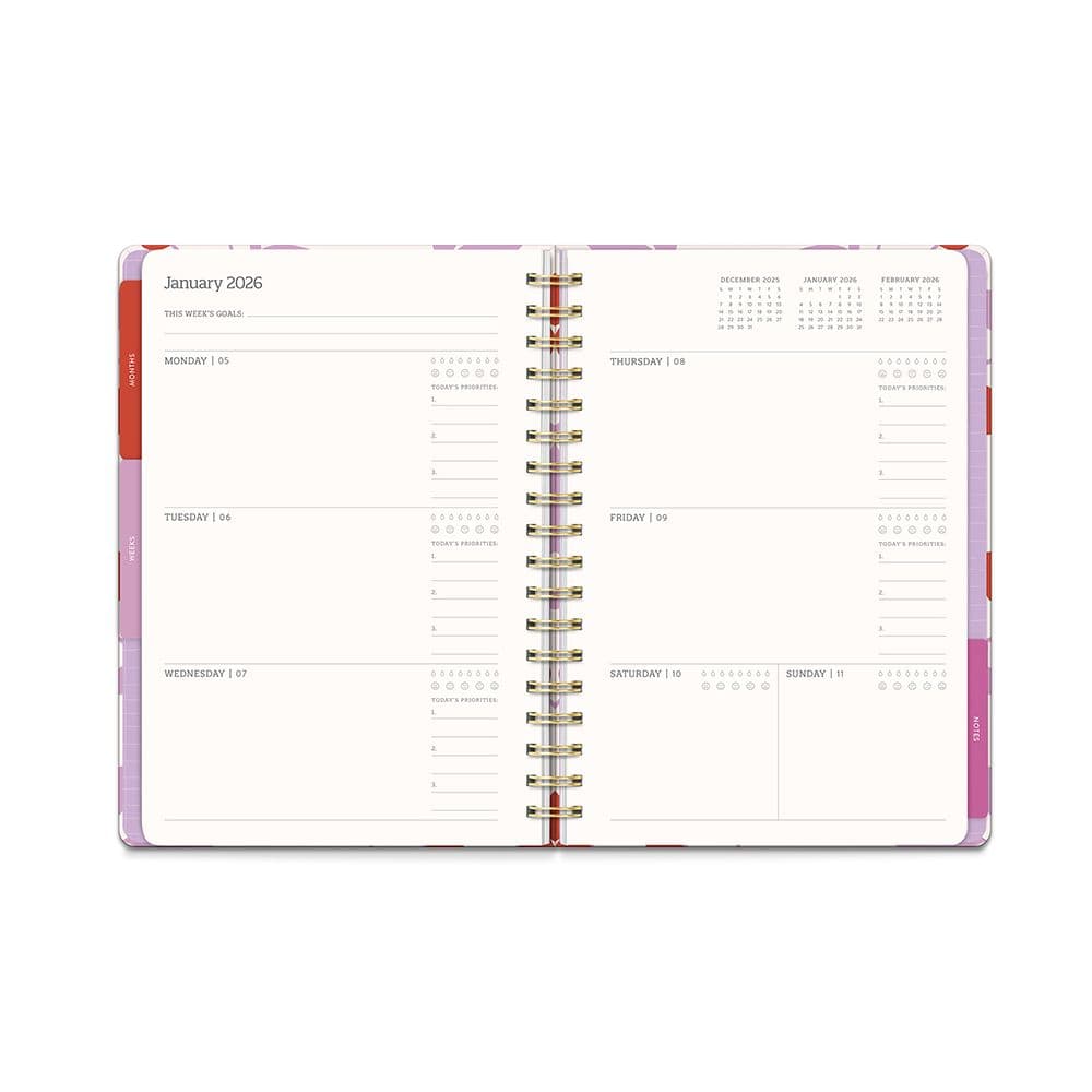Cherry Sweet Tri Tab 2026 Planner Sixth Alternate Image