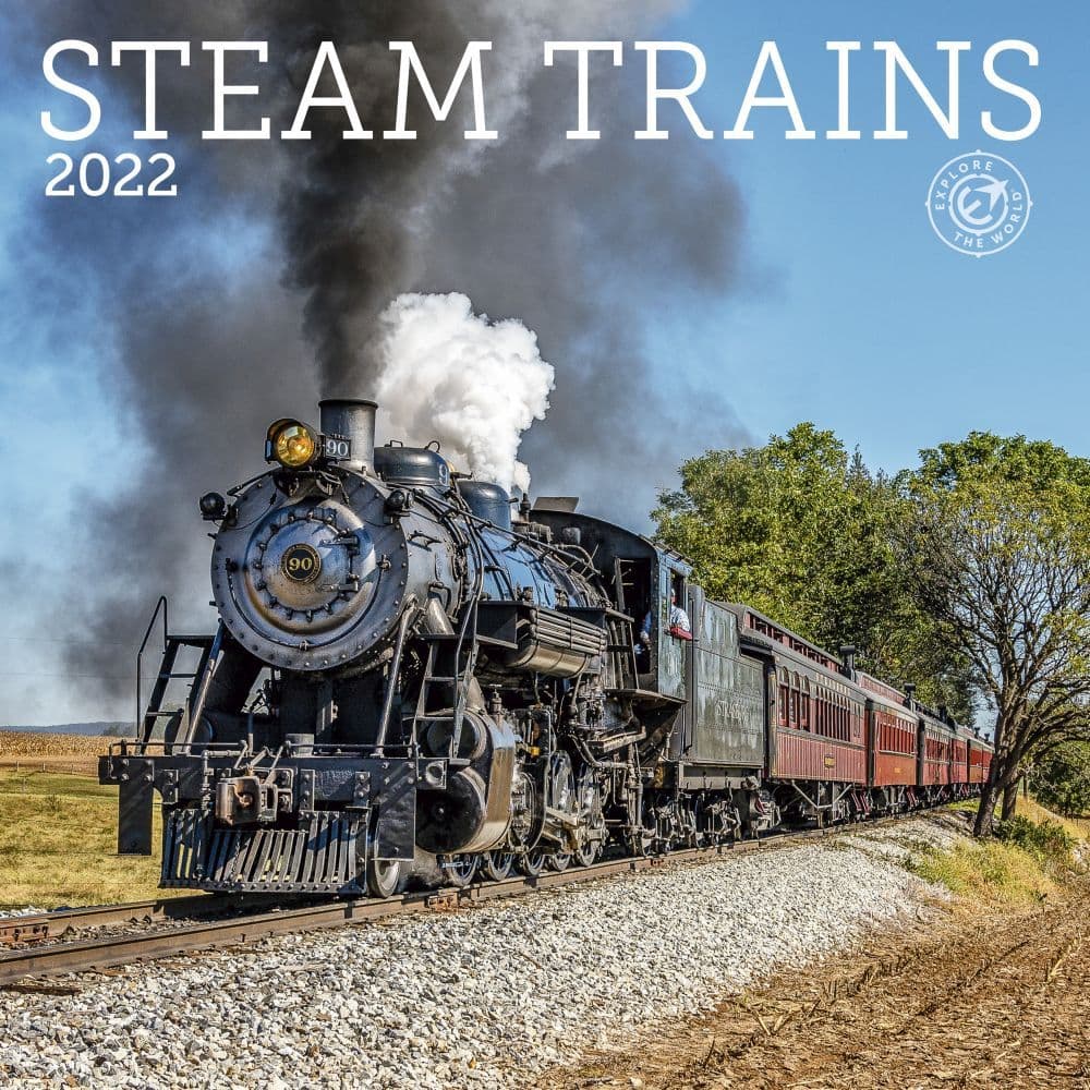 Steam Trains 2022 Wall Calendar - Calendars.com