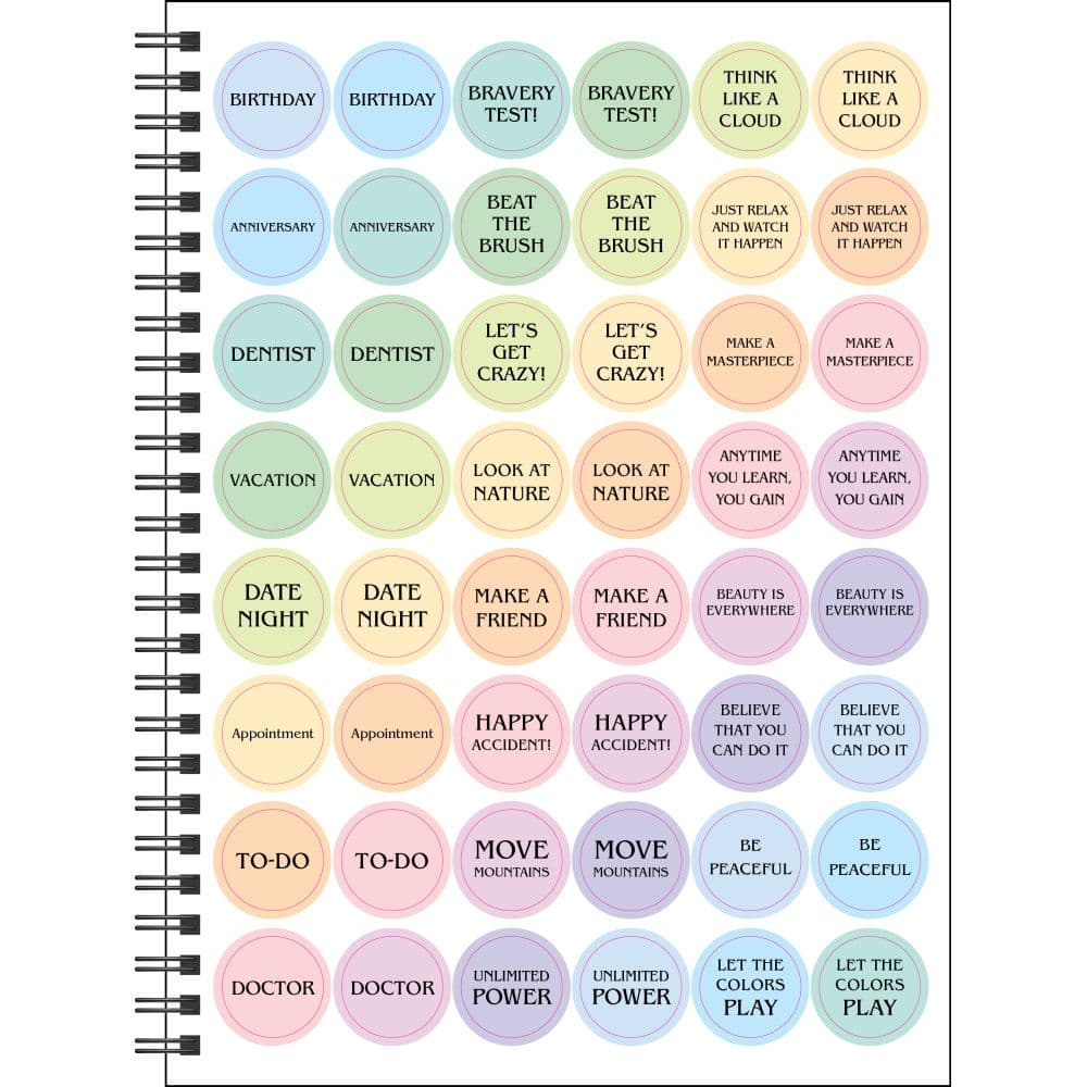 Bob Ross 2025 Planner
