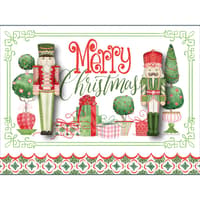 image Merry Nutcrackers Luxe Christmas Cards by Nicole Tamarin Main Product Image