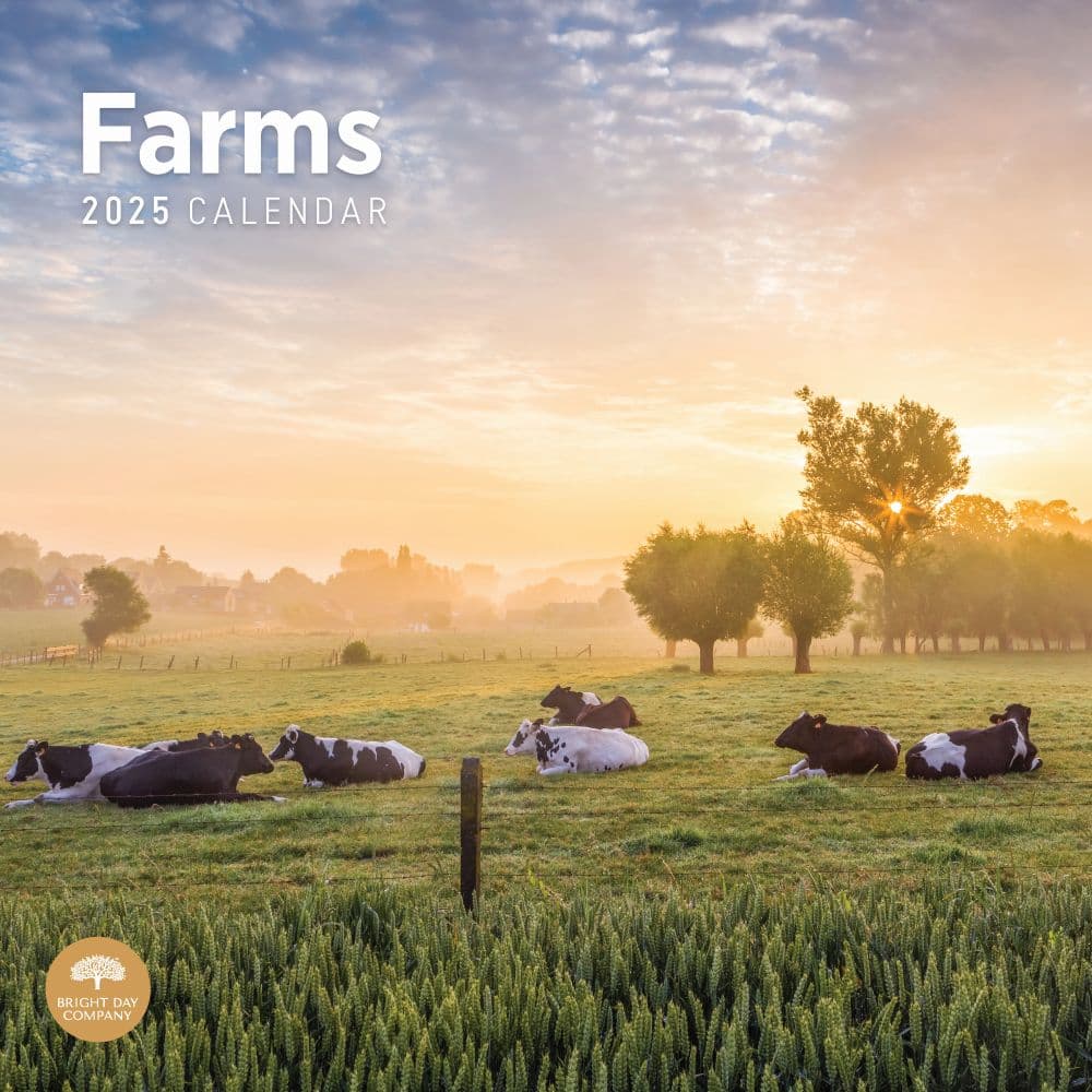 Farms 2025 Wall Calendar Main Image