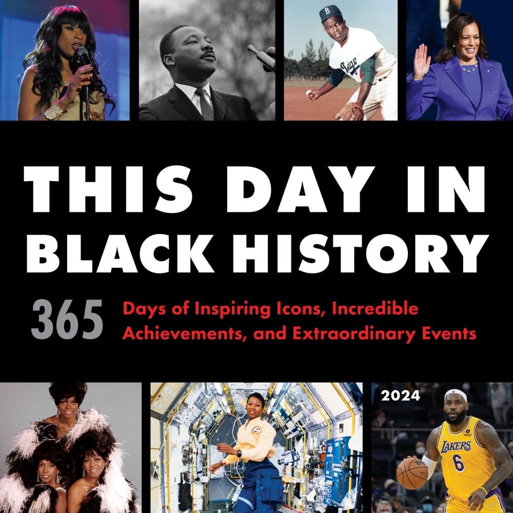 This Day in Black History 2024 Wall Calendar Main Image