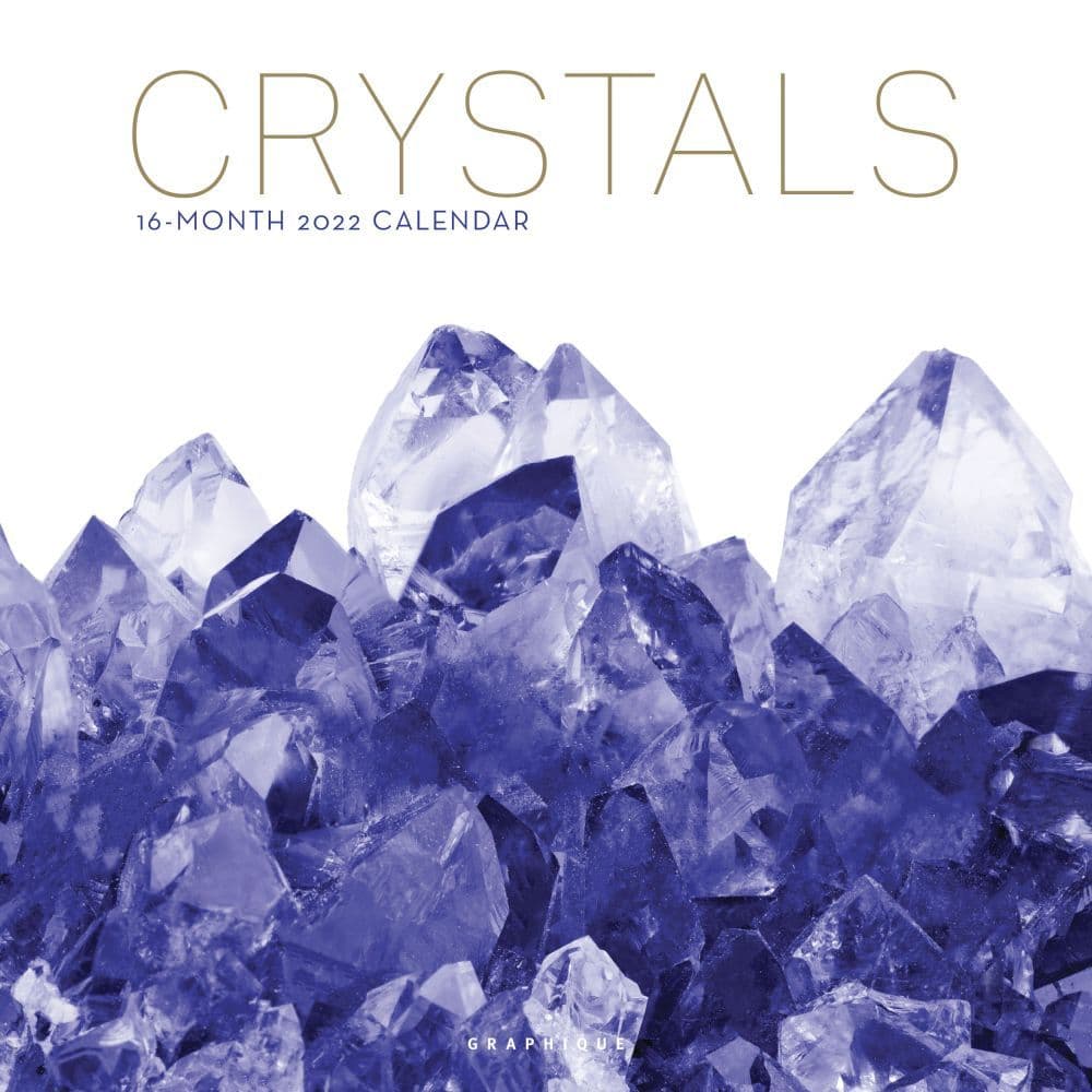 Crystals 2022 Wall Calendar - Calendars.com