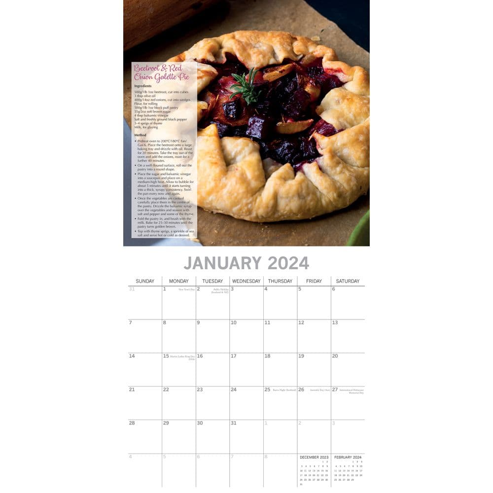 Tasty Vegetarian Recipes 2024 Wall Calendar Second Alternate Image width=&quot;1000&quot; height=&quot;1000&quot;