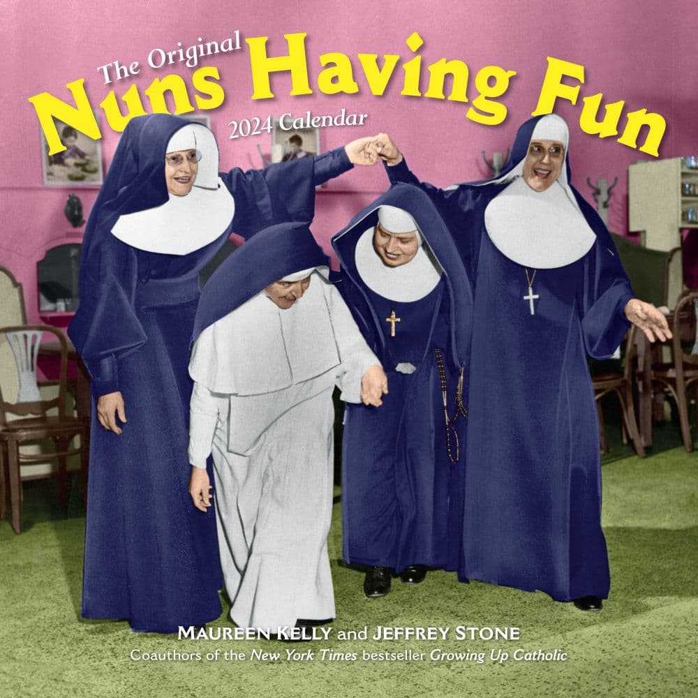 Nuns Having Fun 2024 Wall Calendar Main Image