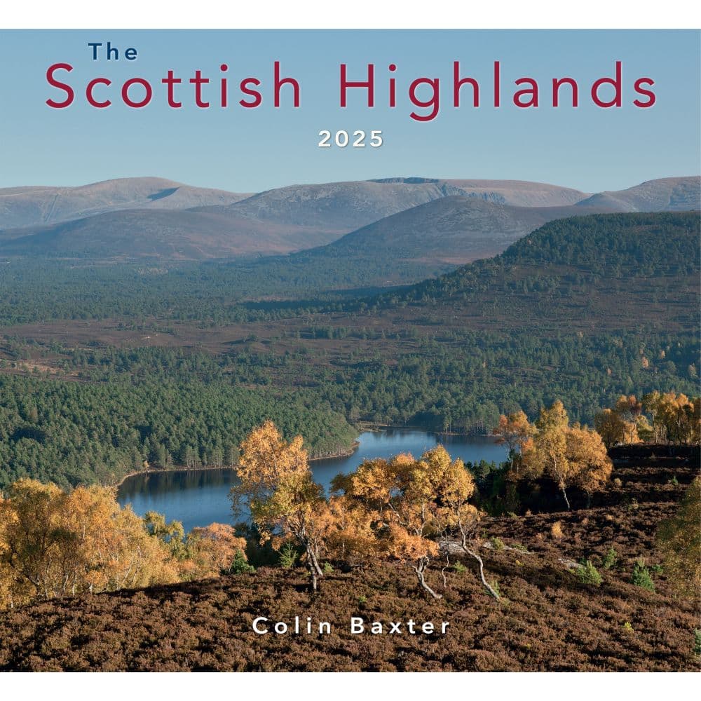 Scottish Highlands 2025 Wall Calendar